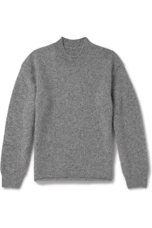 Jacquemus Logo-Intarsia Alpaca-Blend Sweater - Men - - M