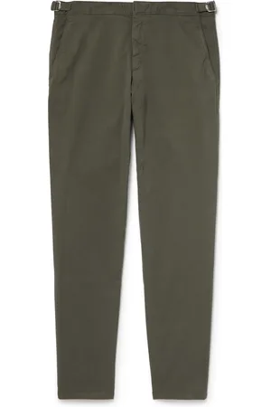 Orlebar Brown Fallon Straight-Leg Organic Cotton-Blend Twill Trousers - Men - - UK/US 28