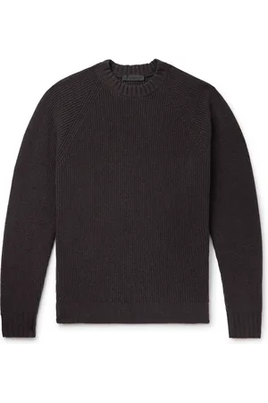 Saman Amel Kandell Ribbed Cashmere Sweater - Men - - IT 56