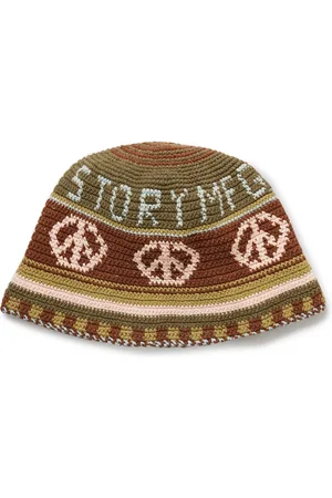 Story Brew Crocheted Organic Cotton Bucket Hat - Men