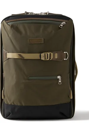 Master Potential 2-Way Leather and Webbing-Trimmed CORDURA?? MasterTeX Backpack - Men