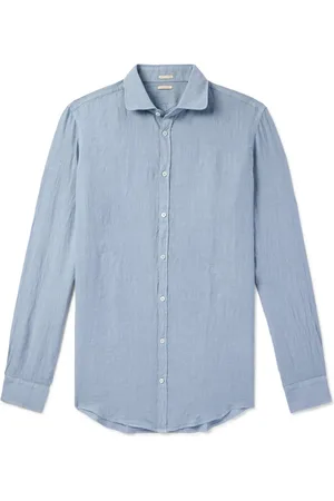 MASSIMO ALBA Linen Shirt - Men - - XL