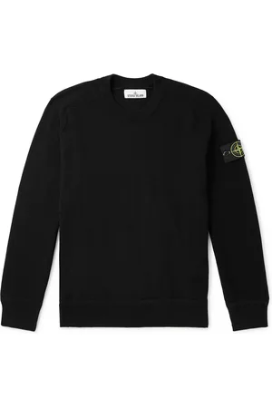 Stone Island Logo-Appliqu??d Cotton Sweater - Men - - XL