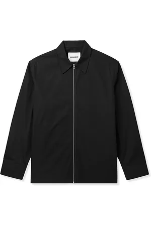 Jil Sander Organic Cotton-Twill Zip-Up Overshirt - Men - - IT 54
