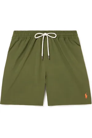 Ralph Lauren Traveler Straight-Leg Mid-Length Recycled Swim Shorts - Men - - S