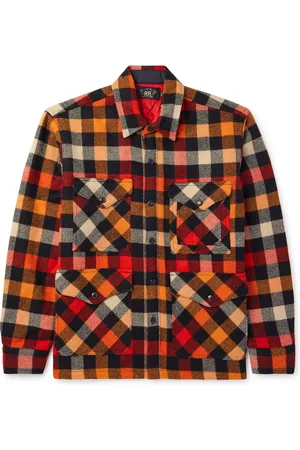 Ralph Lauren Checked Wool Shirt Jacket - Men - - L