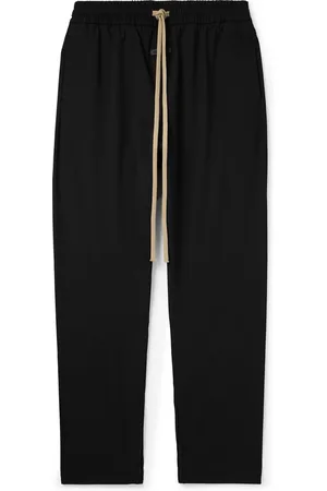 FEAR OF GOD Tapered Logo-Appliqu??d Shell Sweatpants - Men - - M