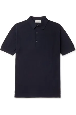 JOHN SMEDLEY Roth Slim-Fit Sea Island Cotton-Piqu?? Polo Shirt - Men - - S