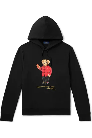 Ralph Lauren Logo-Print Cotton-Jersey Hoodie - Men - - S