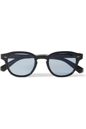 Mr. Leight James S Round-Frame Acetate and Titanium Sunglasses - Men