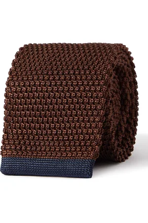 Mr P. Knitted Silk Tie - Men