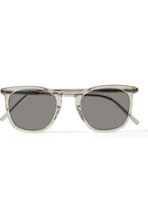 Saint Laurent D-Frame Recycled-Acetate Sunglasses - Men