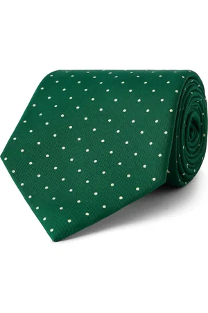 Dunhill 9.5cm Polka-Dot Silk-Twill Tie - Men