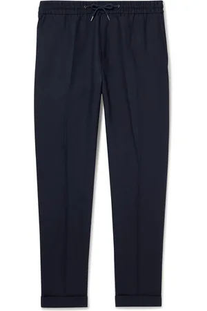 Paul Smith Slim-Fit Straight-Leg Linen Drawstring Trousers - Men - - UK/US 34