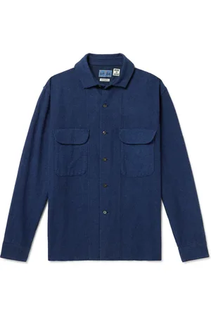 BLUE BLUE JAPAN Cotton-Flannel Shirt - Men - - M