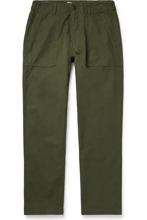 FrizmWORKS Straight-Leg Cotton Trousers - Men - - XL