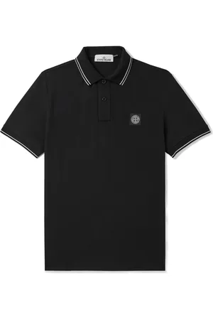 Stone Island Logo-Appliqu??d Cotton-Blend Piqu?? Polo Shirt - Men - - XXL