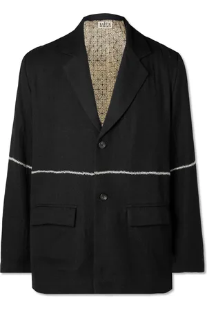 Kartik Research Embroidered Wool Blazer - Men - - M