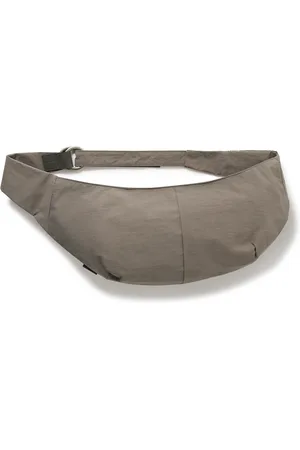 Master Sash Leather-Trimmed Coated-Nylon Sling Bag - Men