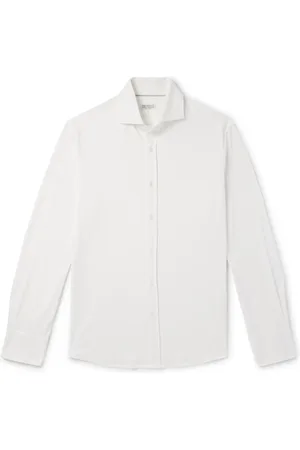 Brunello Cucinelli Cotton-Jersey Shirt - Men - - XXXL