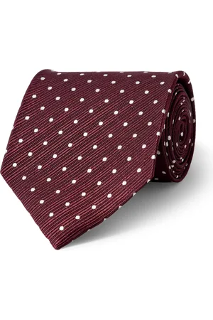 Tom Ford 8cm Polka-Dot Silk-Twill Tie - Men