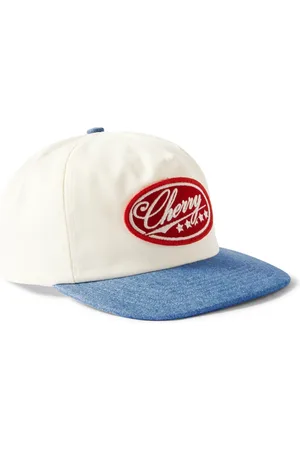 CHERRY LOS ANGELES Five Star Logo-Appliqu??d Canvas-Trimmed Cotton-Twill Baseball Cap - Men