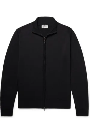 JOHN SMEDLEY Claygate Merino Wool Zip-Up Cardigan - Men - - XL