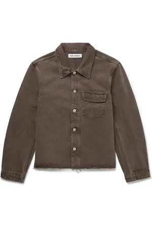 OUR LEGACY Rebirth Distressed Denim Jacket - Men - - IT 48