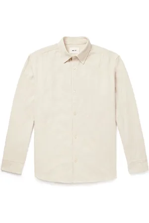 NN.07 Freddy 5975 Organic Cotton-Jacquard Shirt - Men - - S