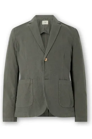 Folk Linen and Cotton-Blend Blazer - Men - - L