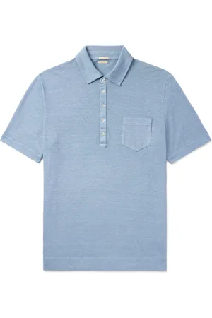 MASSIMO ALBA Linen and Cotton-Blend Polo Shirt - Men - - S