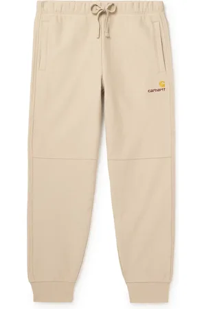 Carhartt American Script Tapered Cotton-Blend Jersey Sweatpants - Men - - XS