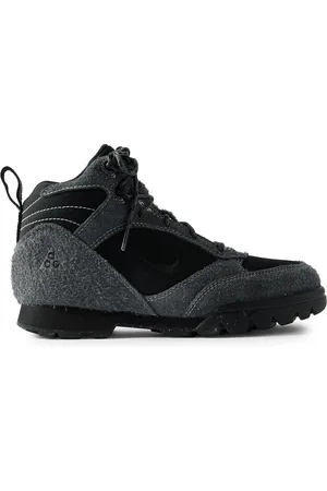 Nike ACG Torre Mid Mesh and Brushed-Suede Sneakers - Men - - US 8