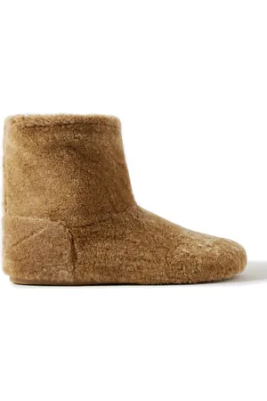 Loewe Lago Shearling Boots - Men - - EU 40