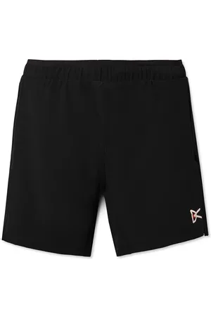 District Vision 7" Straight-Leg Logo-Print Aloe Stretch-Jersey Shorts - Men - - M
