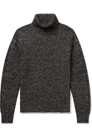 Ralph Lauren Wool, Cotton and Linen-Blend Rollneck Sweater - Men - - L