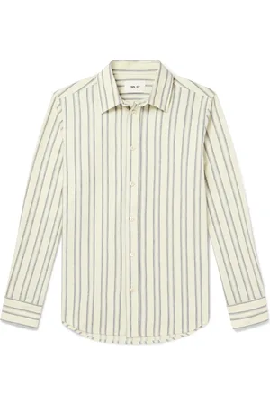 NN.07 Colby 5332 Striped Organic Cotton Shirt - Men - - S