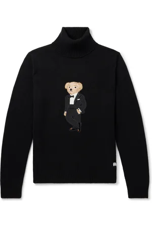 Ralph Lauren Slim-Fit Appliqu??d Cashmere Rollneck Sweater - Men - - L