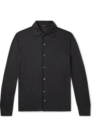 Rubinacci Slim-Fit Wool Shirt - Men - - IT 48