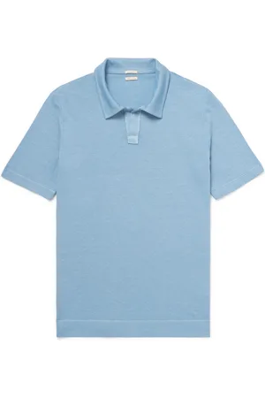 MASSIMO ALBA Aruba Linen and Cotton-Blend Polo Shirt - Men - - XL