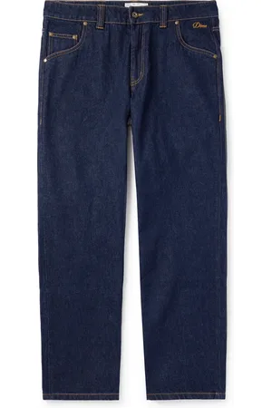 DIME Straight-Leg Logo-Embroidered Jeans - Men - - UK/US 34