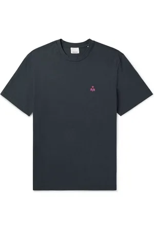 Isabel Marant Logo-Embroidered Cotton-Jersey T-Shirt - Men - - XL