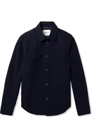 NN.07 Carter Brushed-Wool Overshirt - Men - - XL