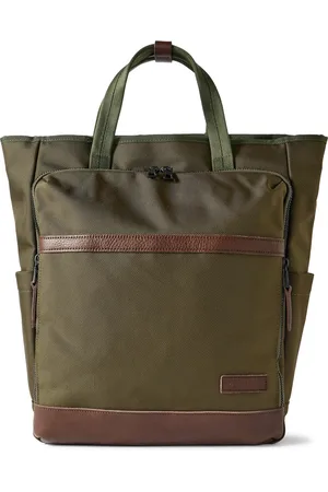Master Explorer 2-Way Leather-Trimmed CORDURA?? Ballistic Nylon Backpack - Men
