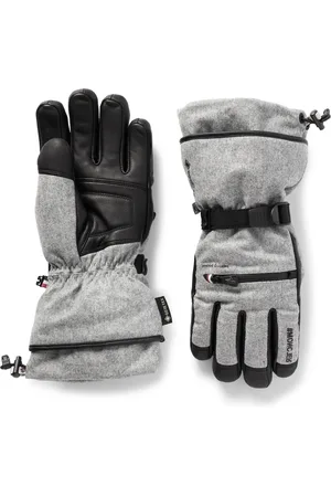 Moncler Grenoble Stretch-Shell and Leather Ski Gloves - Men - - L