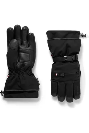 Moncler Leather-Trimmed GORE-TEX Ski Gloves - Men - - XL
