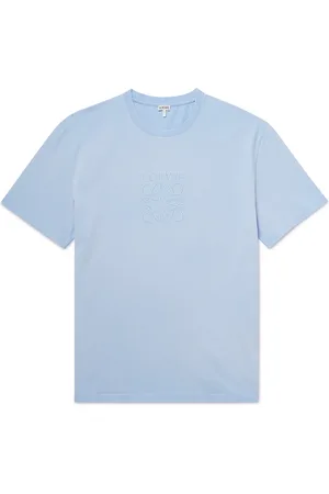 Loewe Logo-Embroidered Cotton-Jersey T-Shirt - Men - - S