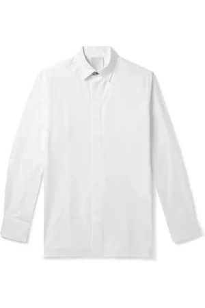 Givenchy Logo-Embellished Cotton Oxford Shirt - Men - - EU 38