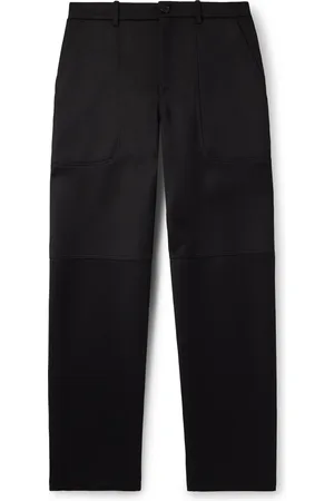 Loewe Straight-Leg Panelled Wool-Twill Cargo Trousers - Men - - IT 46