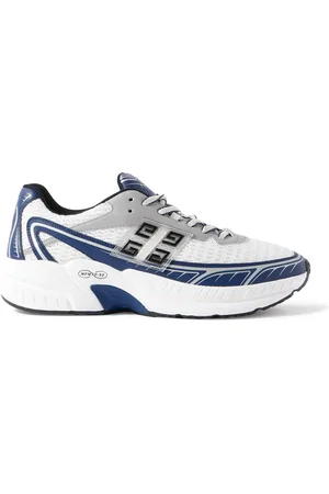 Givenchy NFNTY-52 Logo-Appliqu??d Mesh and Leather Sneakers - Men - - EU 41